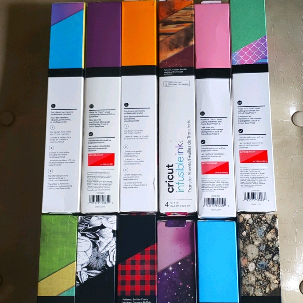 Cricut Infusible Ink Lot